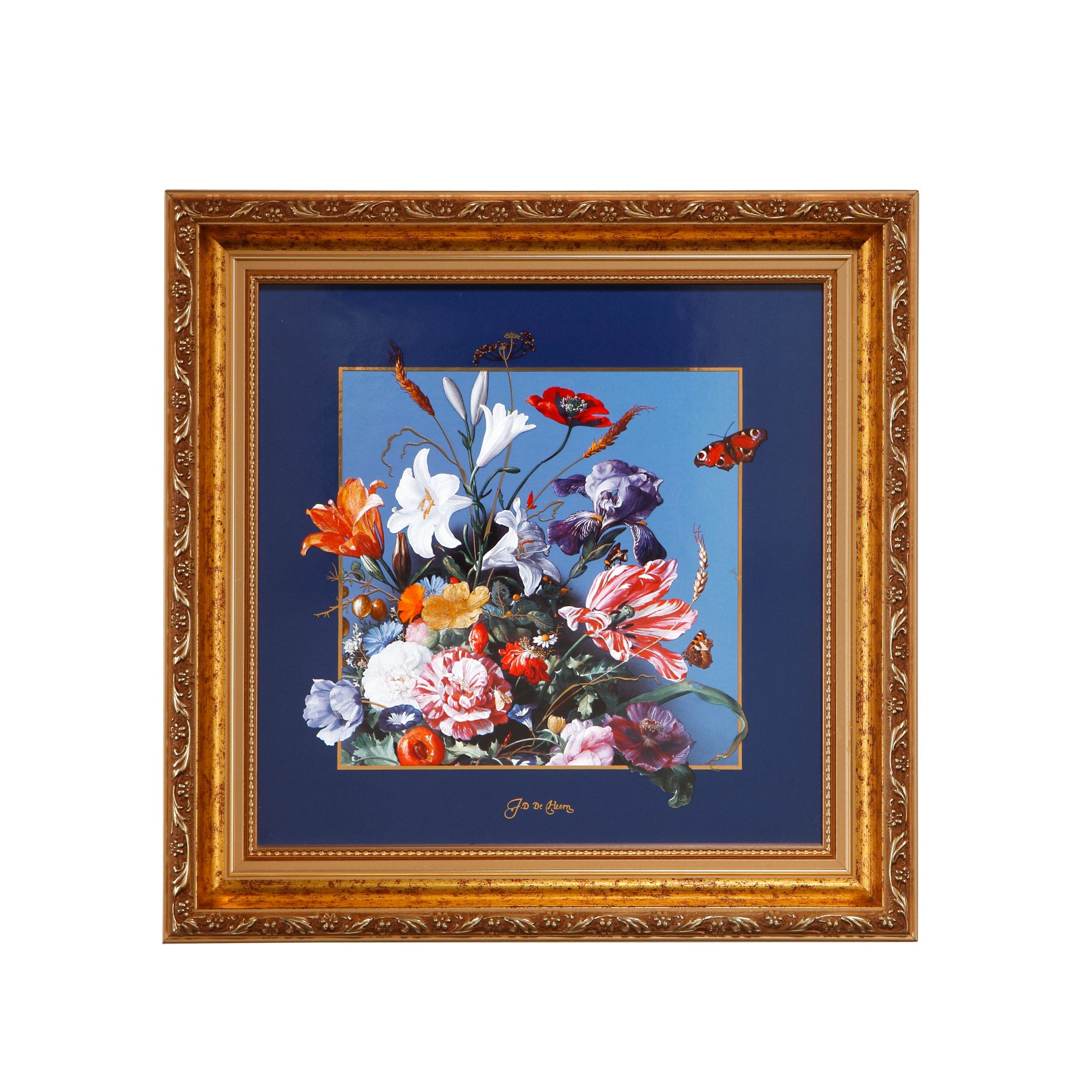 Goebel Wandbild Goebel Jan Davidsz de Heem Sommerblumen Wandbild