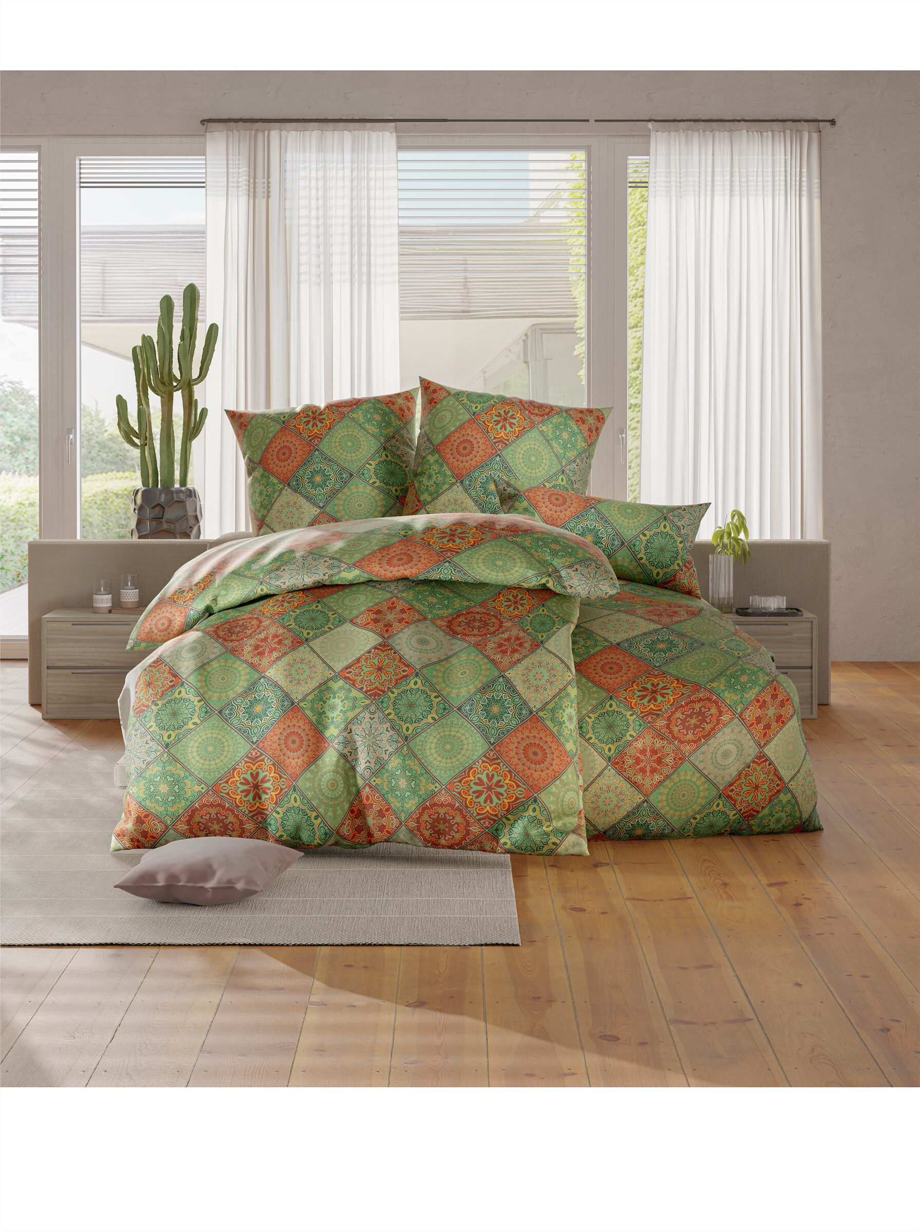 Witt Bettwäsche Bettwäsche, Mako-Satin, 2 teilig, günstig online kaufen
