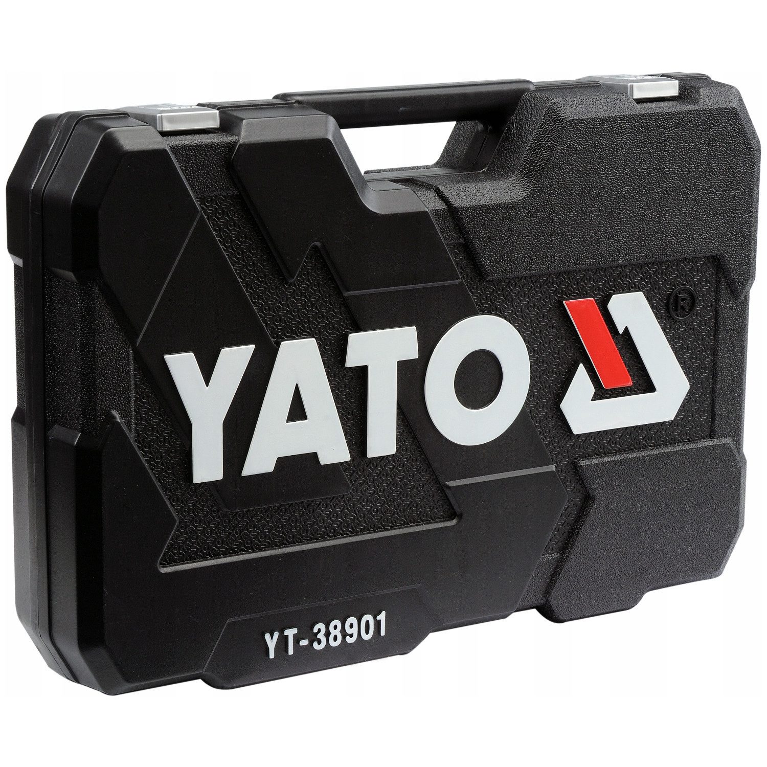 Yato Werkzeugset YT-38901 im Koffer 122-teilig, Steckschlüssel, Steckschlüsseleinsätze, Schraubendreher, Hammer