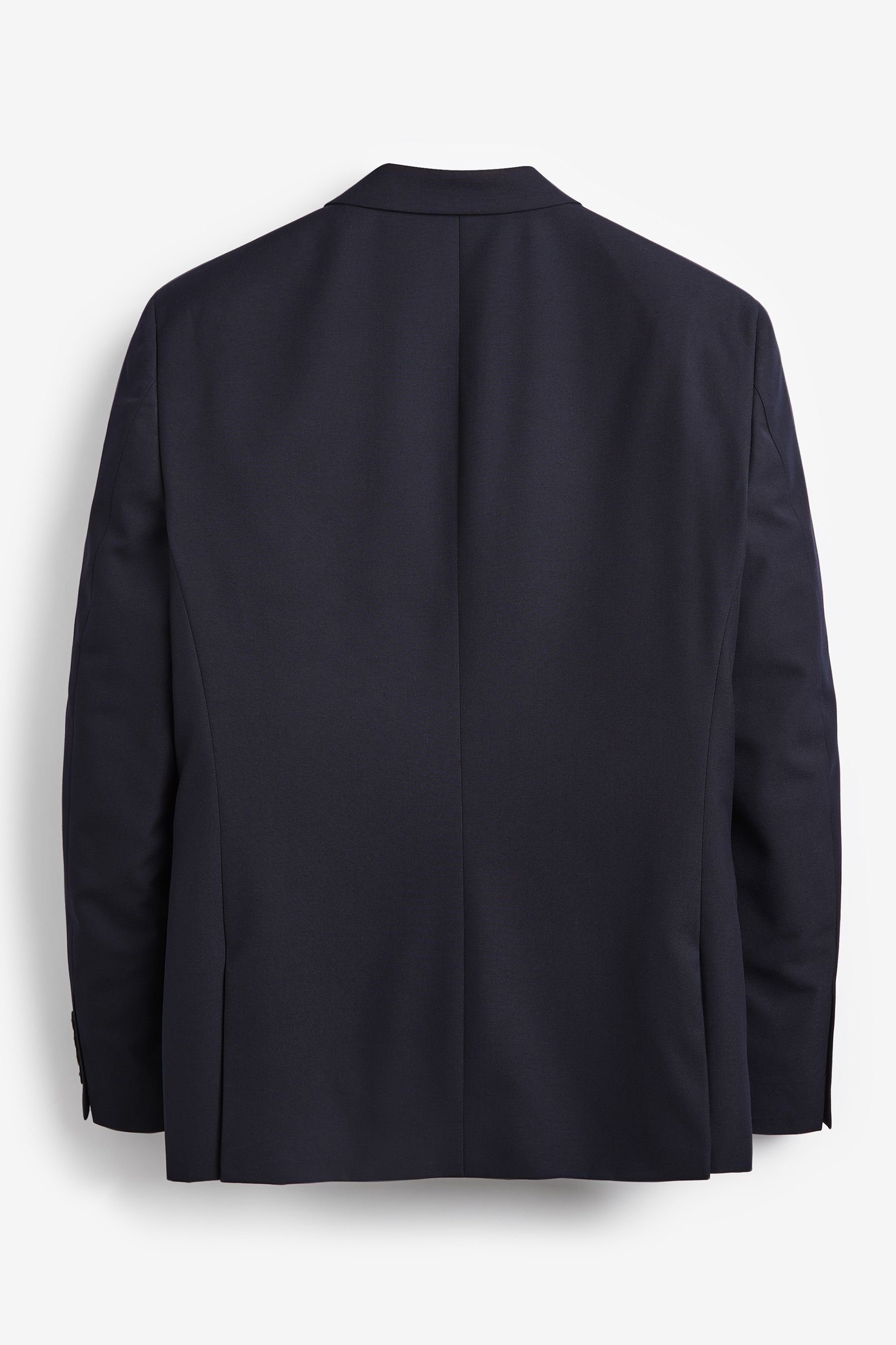 Navy mit (1-tlg) Next Jacke zwei Anzug Tailored Baukastensakko Blue Fit Knöpfen: