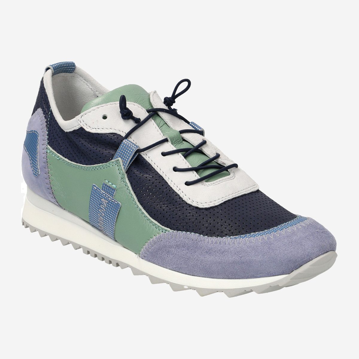 Donna Carolina 47.763.159-002, Sneaker in Blau, kombiniert für Damen Sneaker