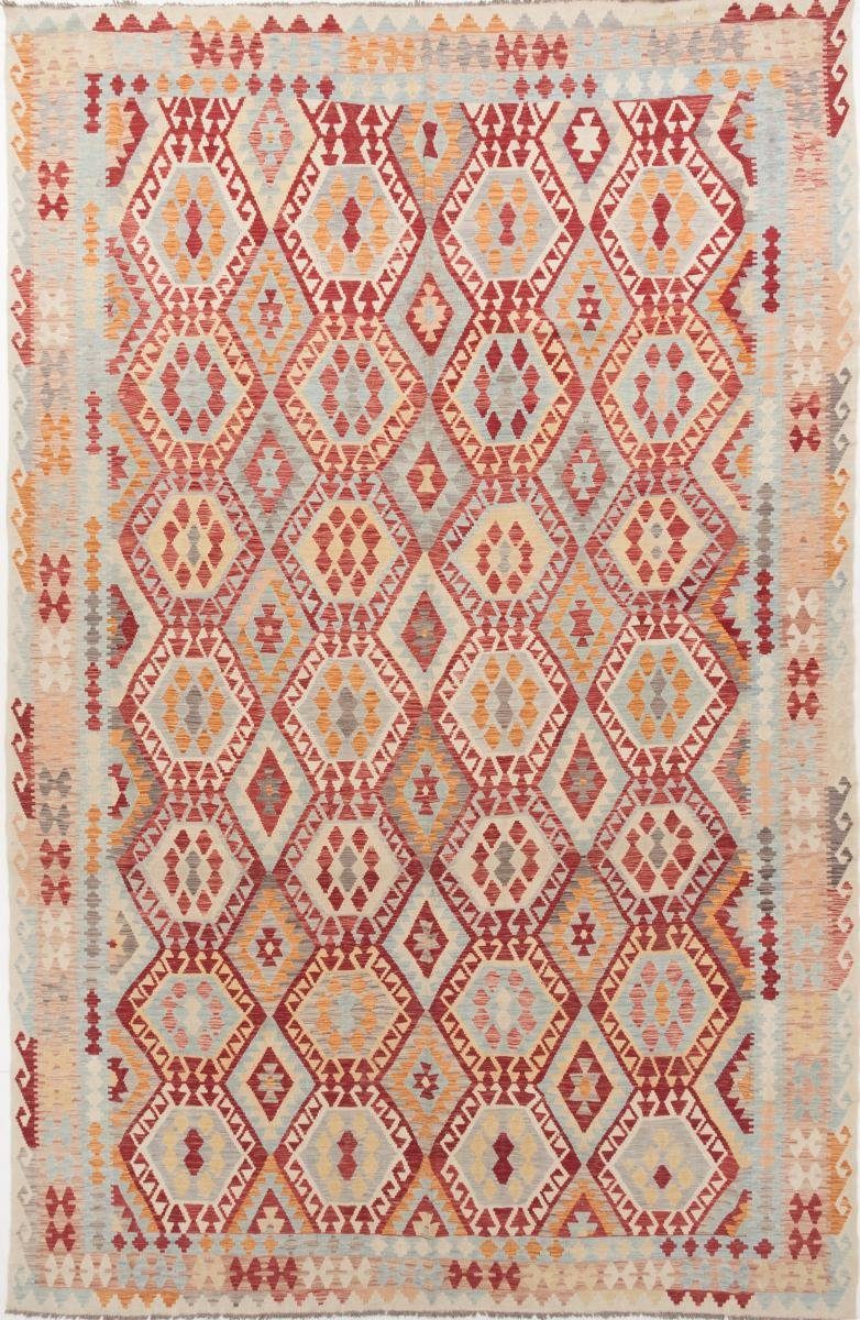 Orientteppich Kelim Afghan 311x472 Handgewebter Orientteppich, Nain Trading, rechteckig, Höhe: 3 mm