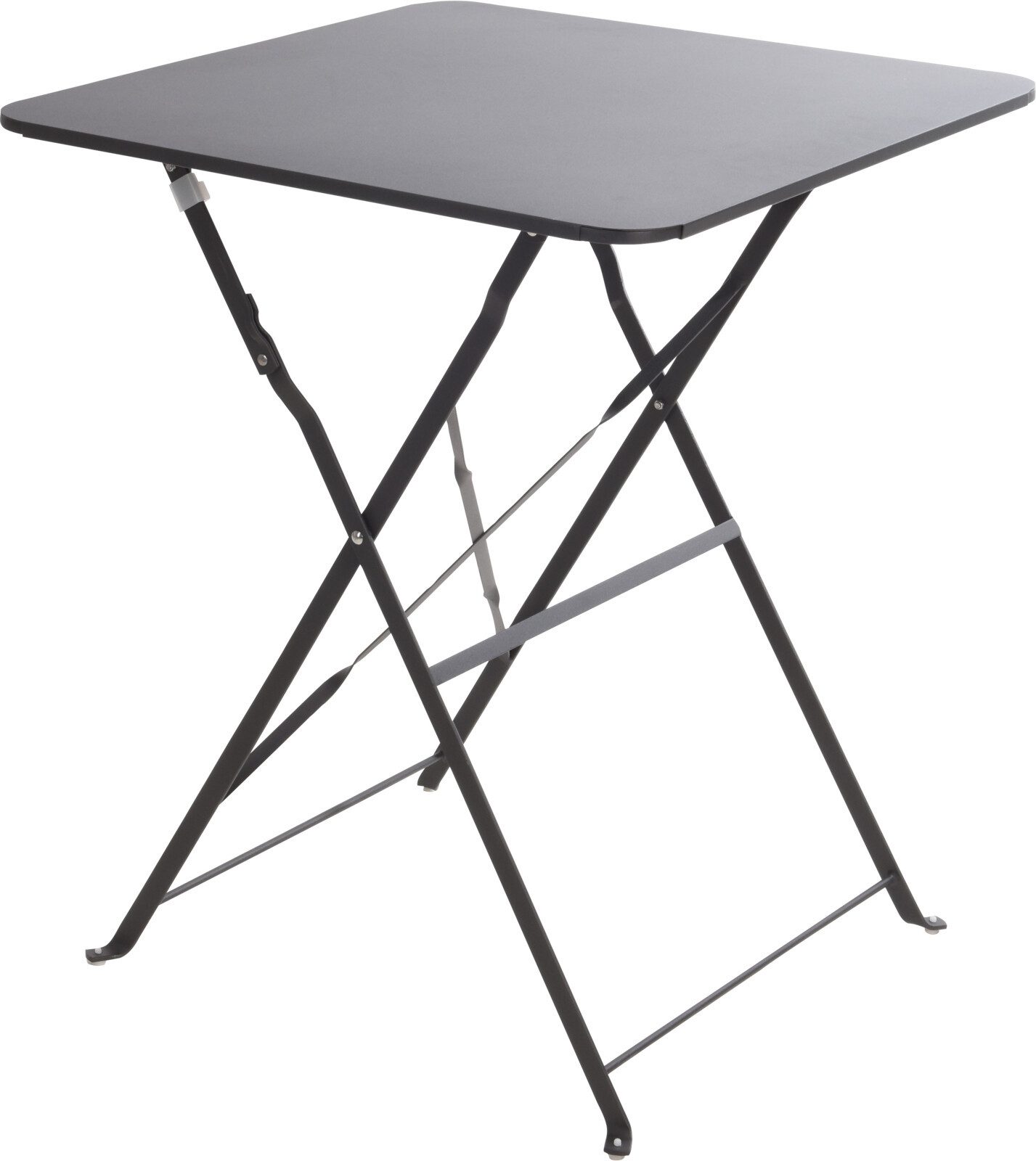 Koopman Klapptisch Gartentisch Campingtisch Falttisch Klapptisch 60x60cm (1-St), Quadratisch, Matt, 71cm Hoch, Klappbar, Modern