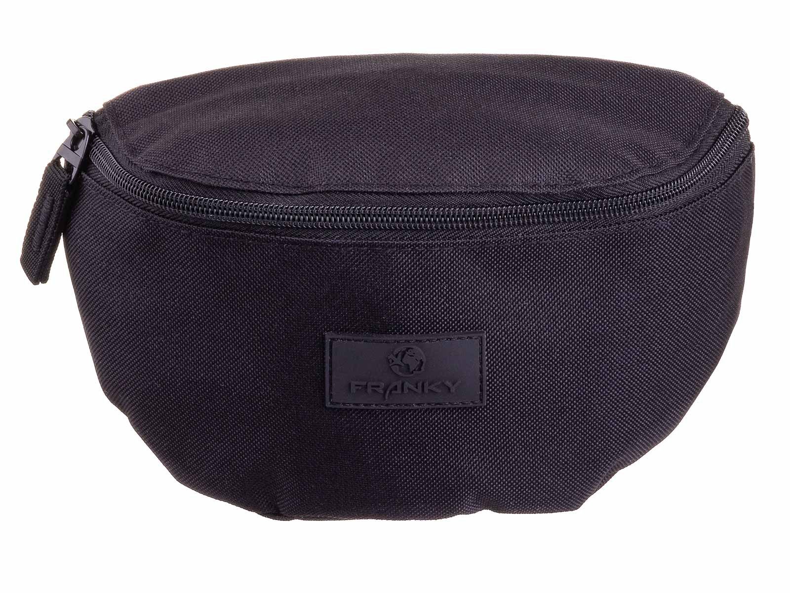 Hüfttasche schwarz (1-tlg), GT1 Hip Hauptfach Pack Beckentasche Reißverschluss Gürteltasche mit Franky