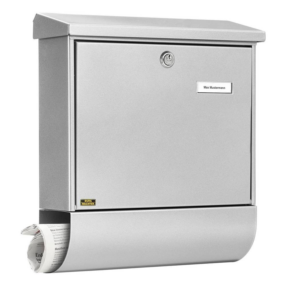 Burg Wächter Briefkasten Stahlbelch-Briefkasten Set Vario 8672 Si 31440