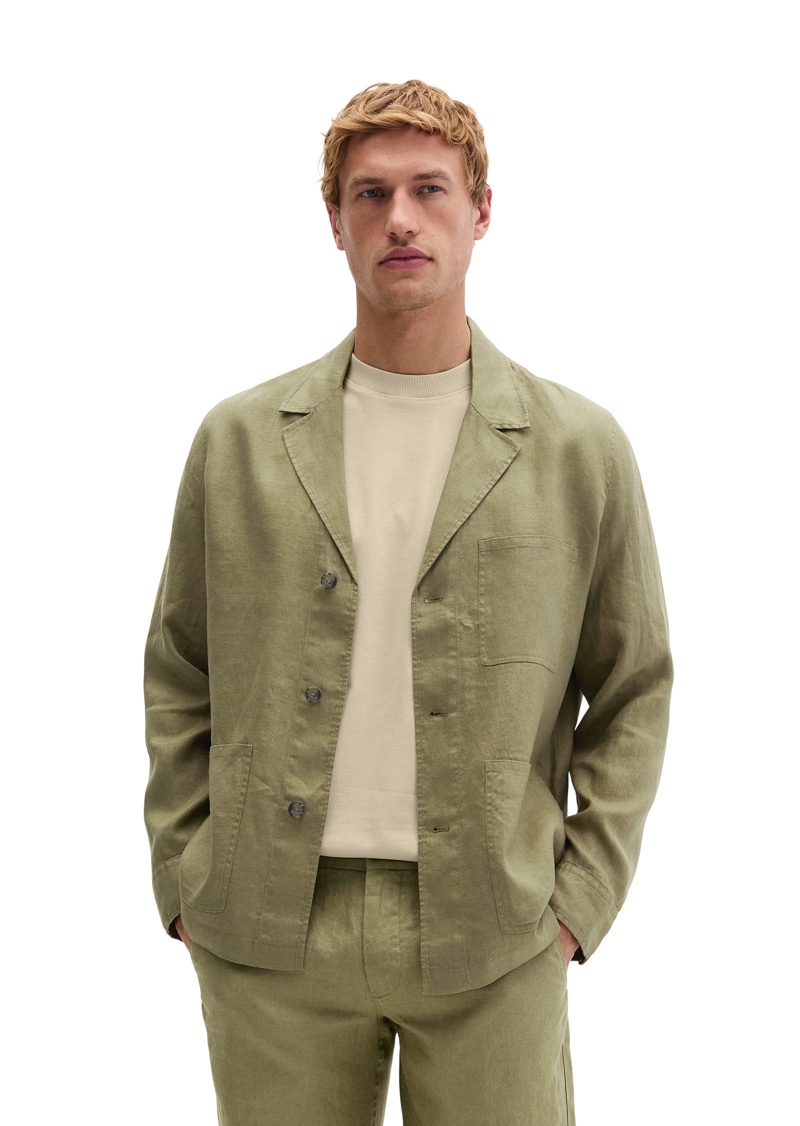 Marc O'Polo Kurzjacke aus reinem Leinen