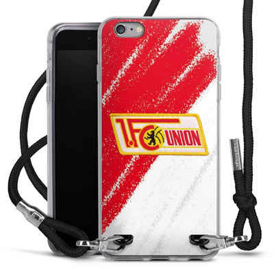 DeinDesign Handyhülle Offizielles Lizenzprodukt 1. FC Union Berlin Logo, Apple iPhone 6s Plus Handykette Hülle mit Band Case zum Umhängen