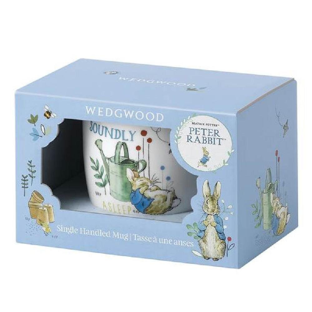 Wedgwood Kindergeschirr-Set Henkelbecher Peter Blau Refresh Rabbit