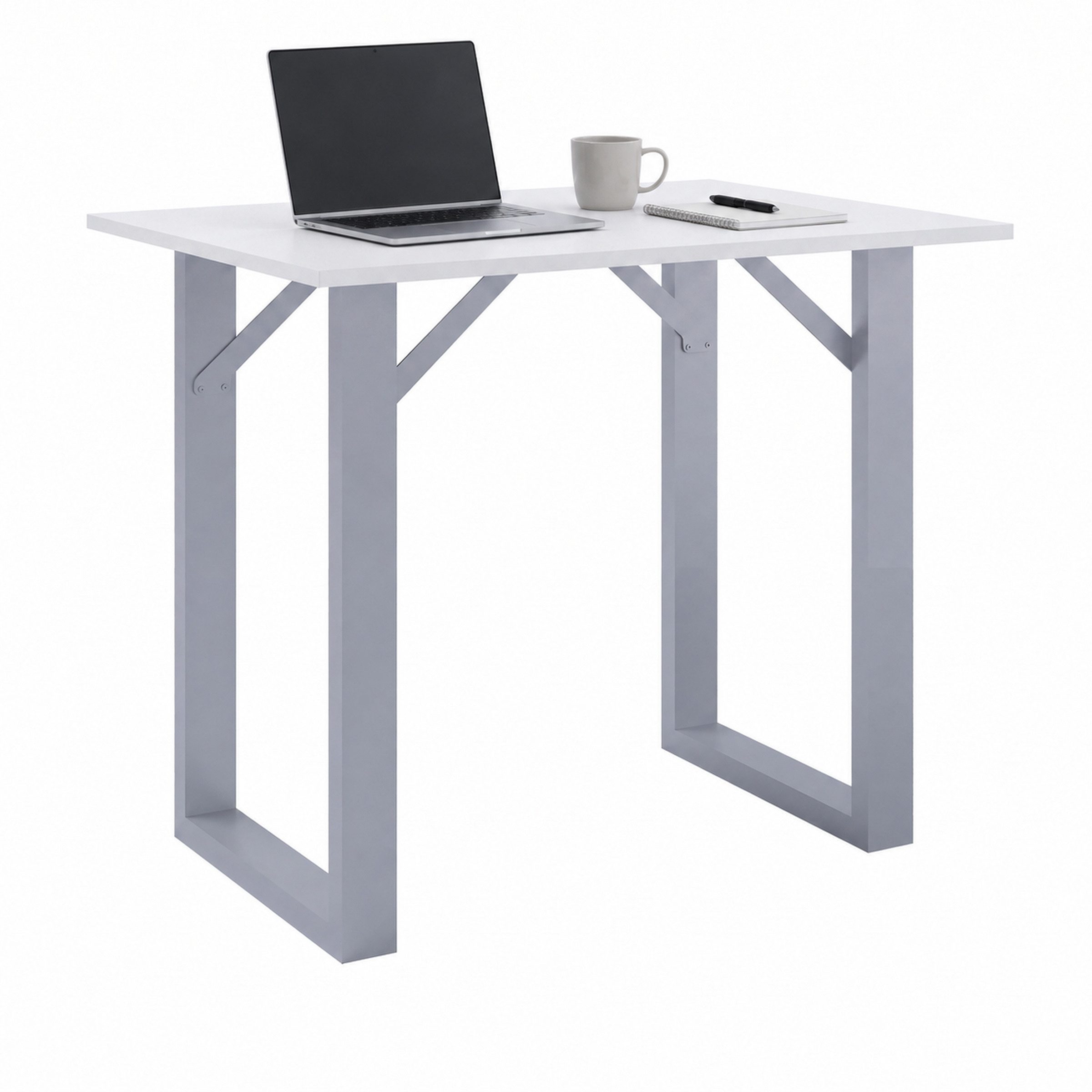 VCM Bartisch Stehtisch Xona rechteckig H. 102 x B. 110 x T. 80, Kompatker Tresen, Hochtisch für kleine Küche, Esszimmer und Barbereich