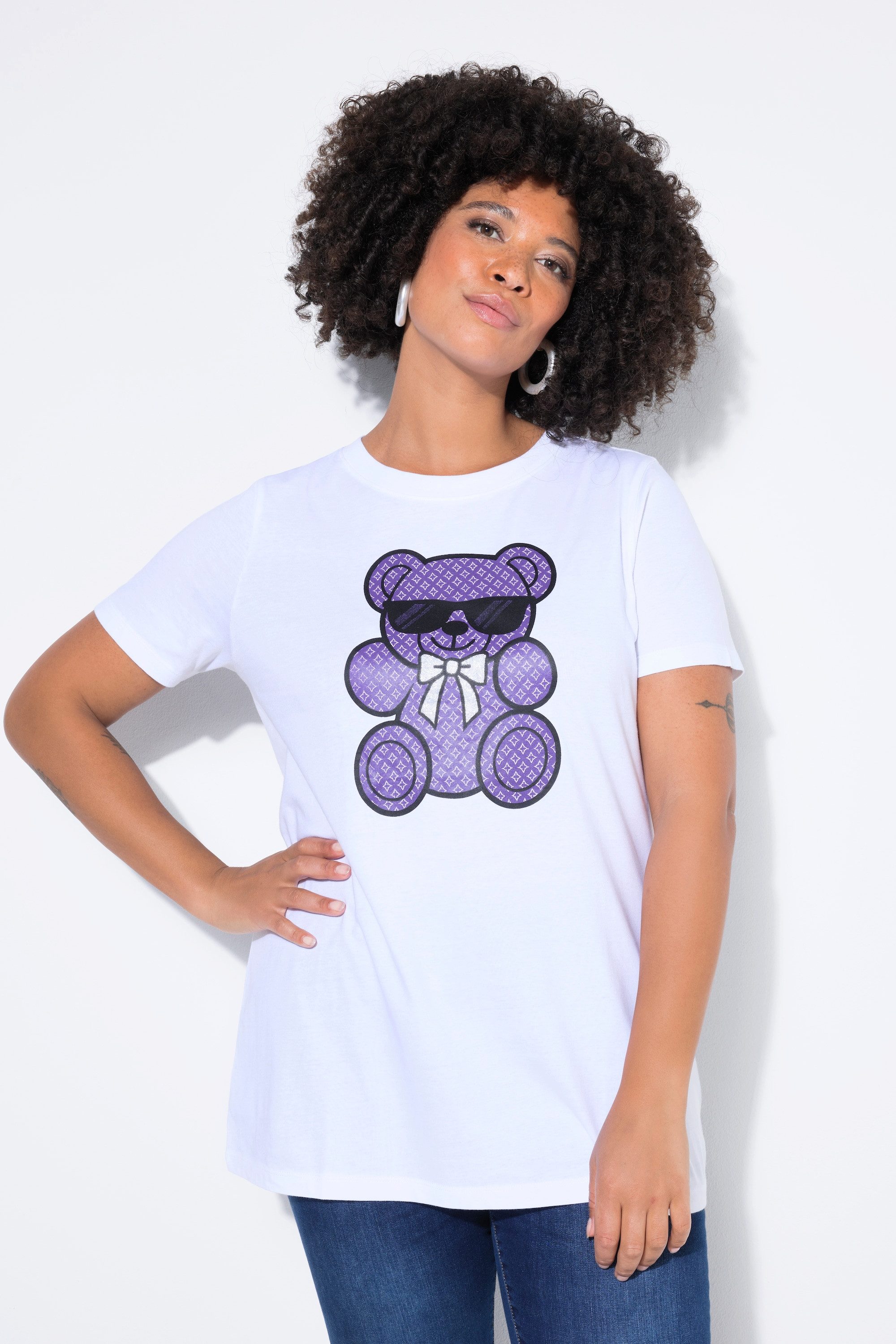 Angel of Style T-Shirt T-Shirt Teddy-Motiv Halbarm