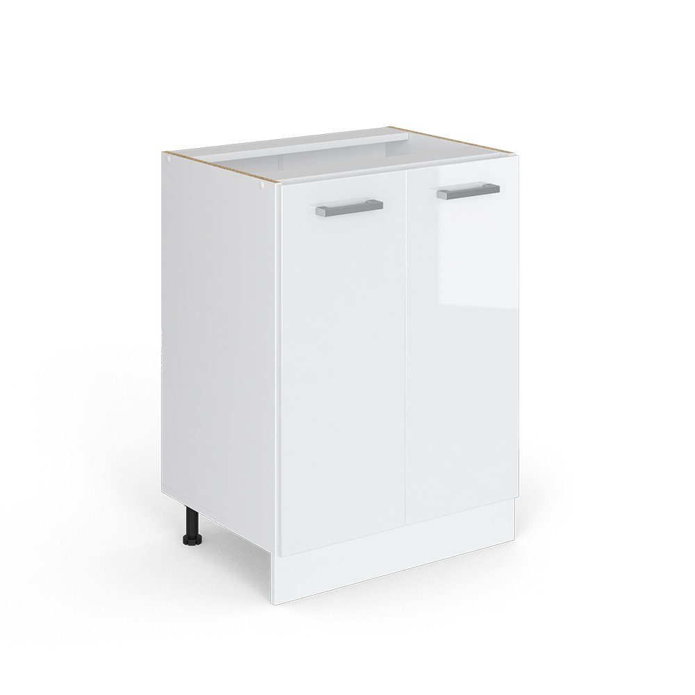 Vicco Unterschrank R-Line, Weiß Hochglanz/Weiß, 60 günstig online kaufen