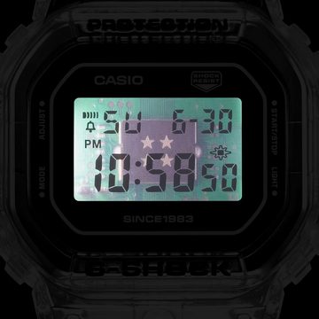 CASIO G-SHOCK Quarzuhr G-Shock Digitaluhr 40th Anniversary Clear Remix