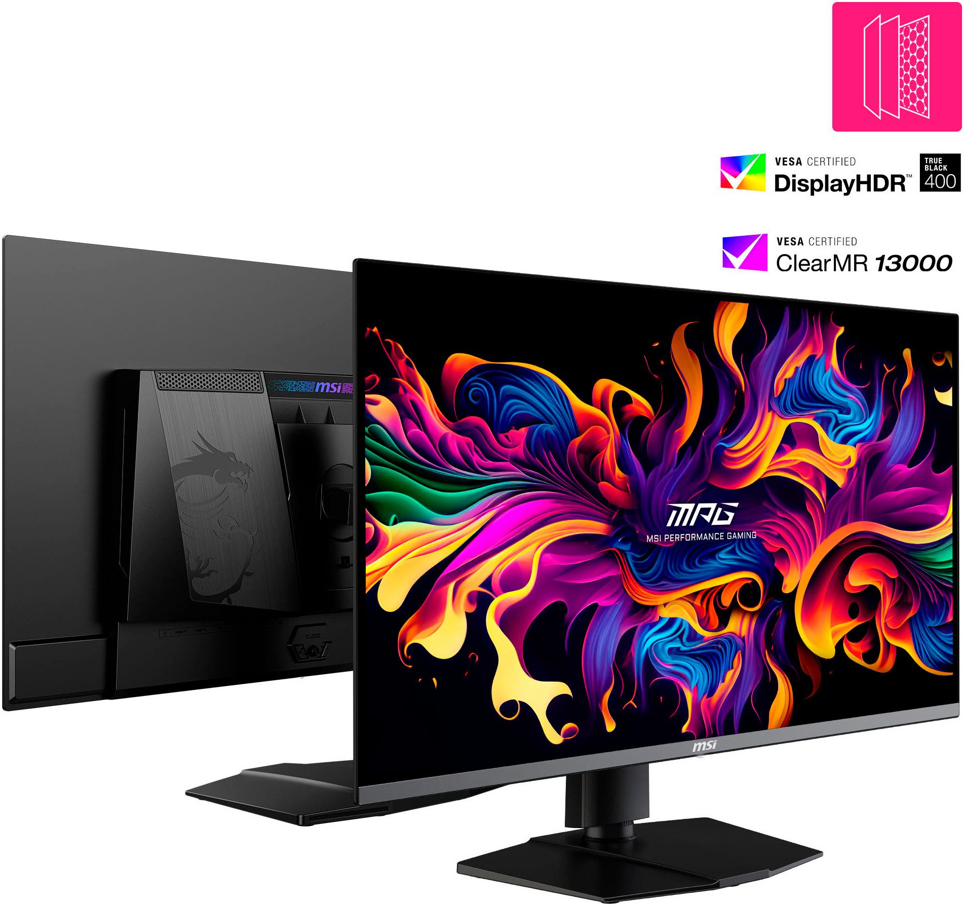MSI MPG 322URX QD-OLED OLED-Monitor (80 cm/32 ", 3840 x 2160 px, 4K Ultra HD, 0,03 ms Reaktionszeit, 240 Hz, QD-OLED)