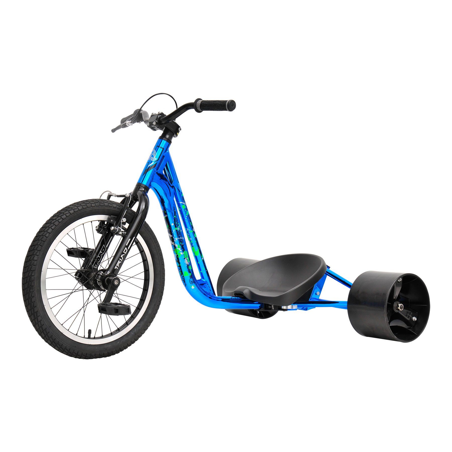 Triad Dreirad Drift Trike Countermeasure 3 Electro Blue für Kinder von 7 - 12 Jahren, Fun Fahrzeug Tretfahrzeug