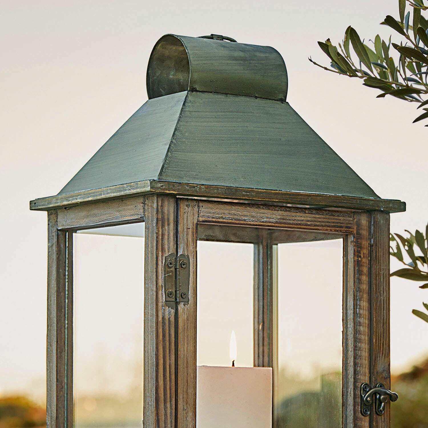 Mirabeau Kerzenlaterne Laterne Corte braun, none – Bild 5 von 5