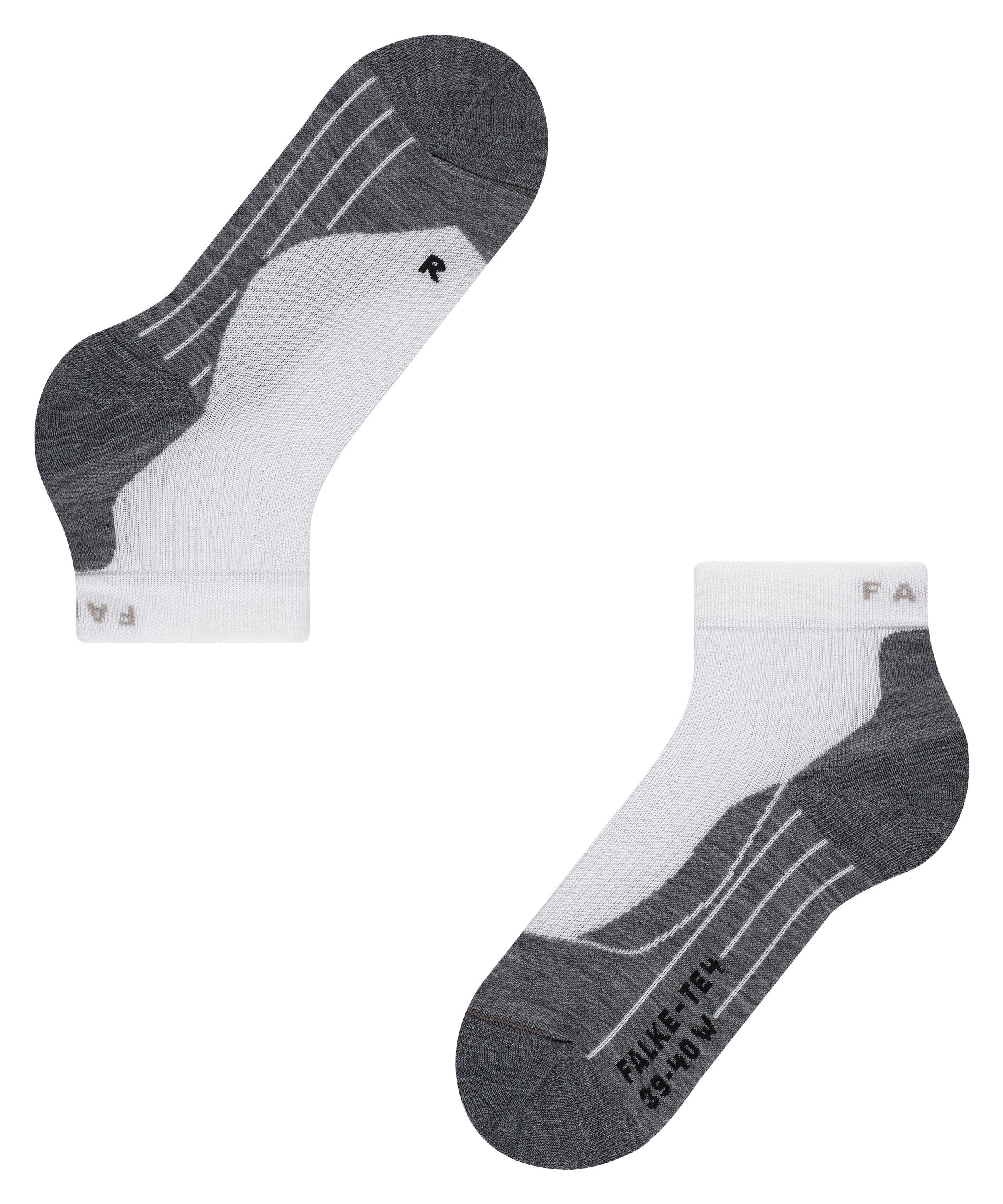 FALKE Kurzsocken TE 4 Short Kurzsocken (1-Paar) Stabilisierende Socken für Sandplätze