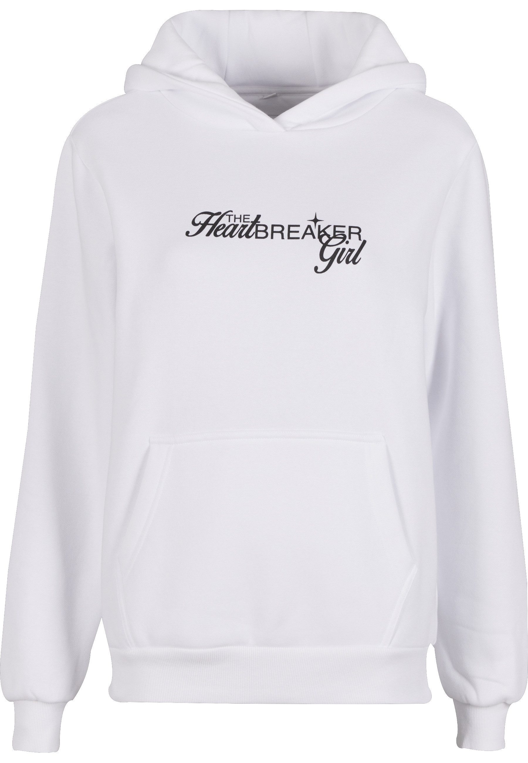 Kapuzensweatshirt Miss Tee Heartbreaker Girl Ladies Fluffy Hoody