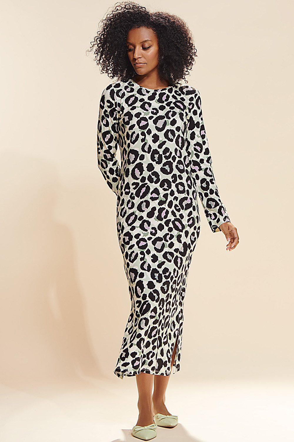 Essenza Nachthemd Nightdress Titia Fedelia Langarm