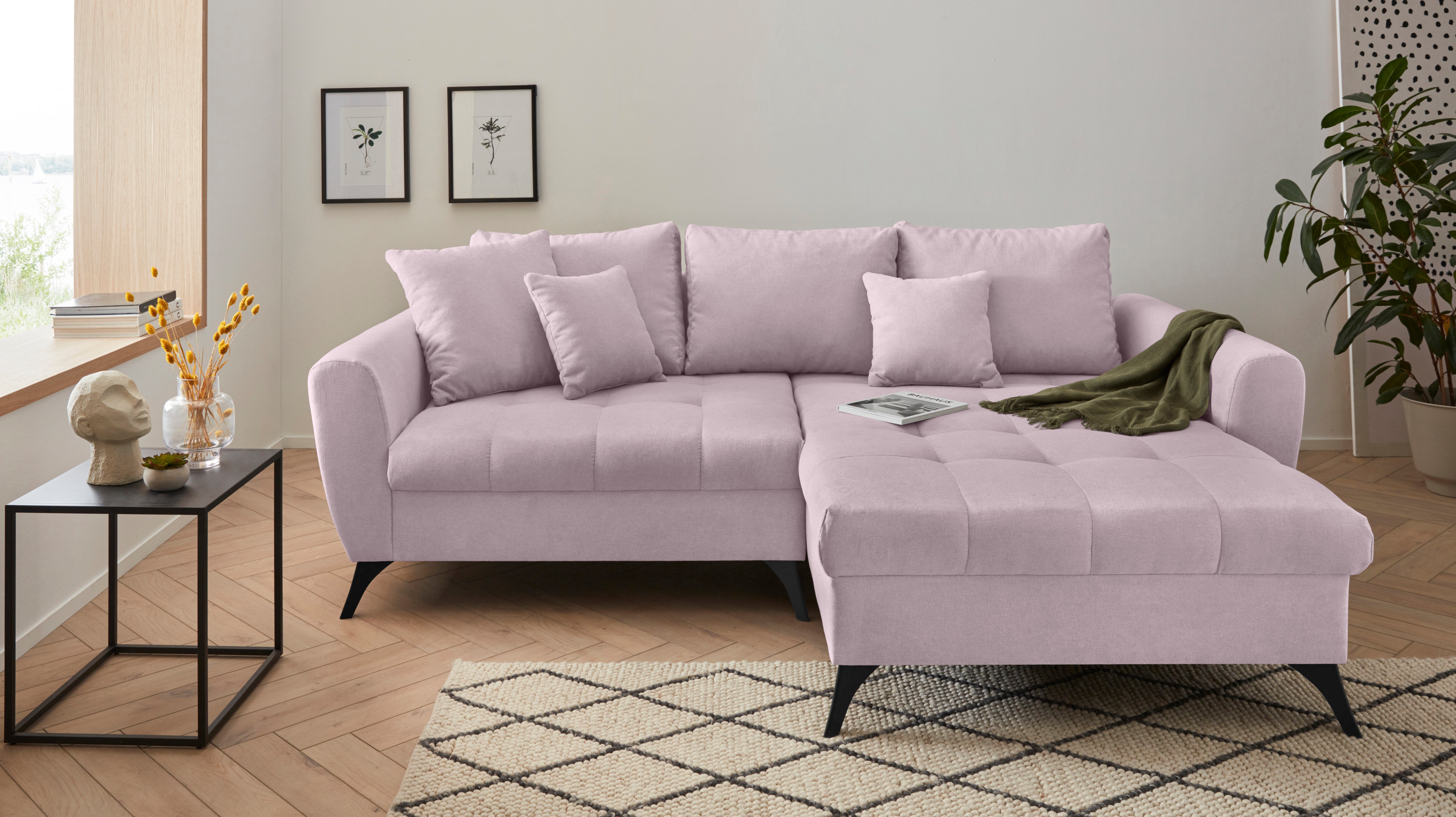 INOSIGN Ecksofa Lörby, Belastbarkeit bis 140kg pro Sitzplatz, auch mit Aqua  clean-Bezug, andas Nordic Interior – modern Wohnen im Scandi Style