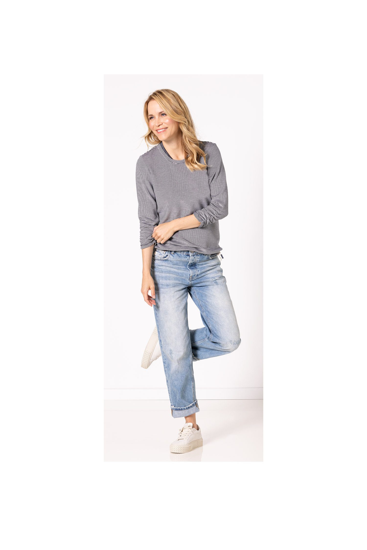 SER Sweatshirt Sweatshirt Ringel W9240624 günstig online kaufen