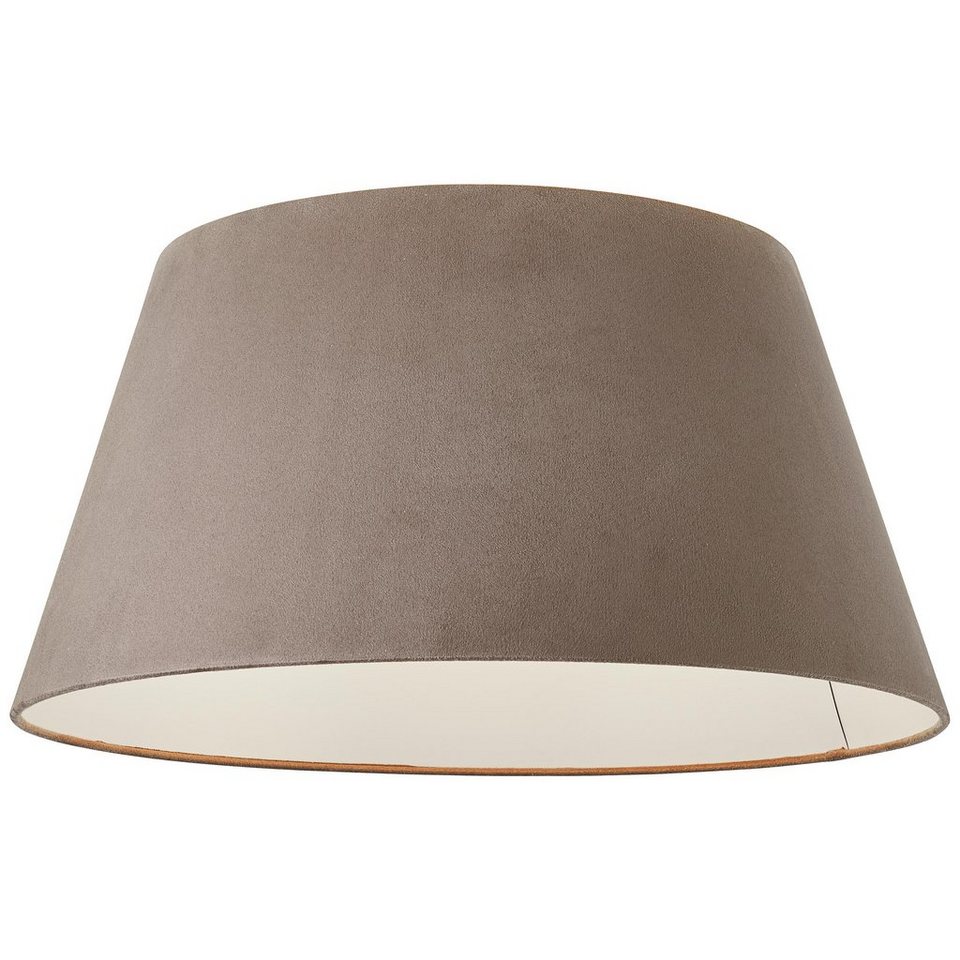 Brilliant Deckenleuchte Brok, Lampe, Brok Deckenleuchte 50cm taupe, 1x A60,  E27, 52W, Für LED-Leucht