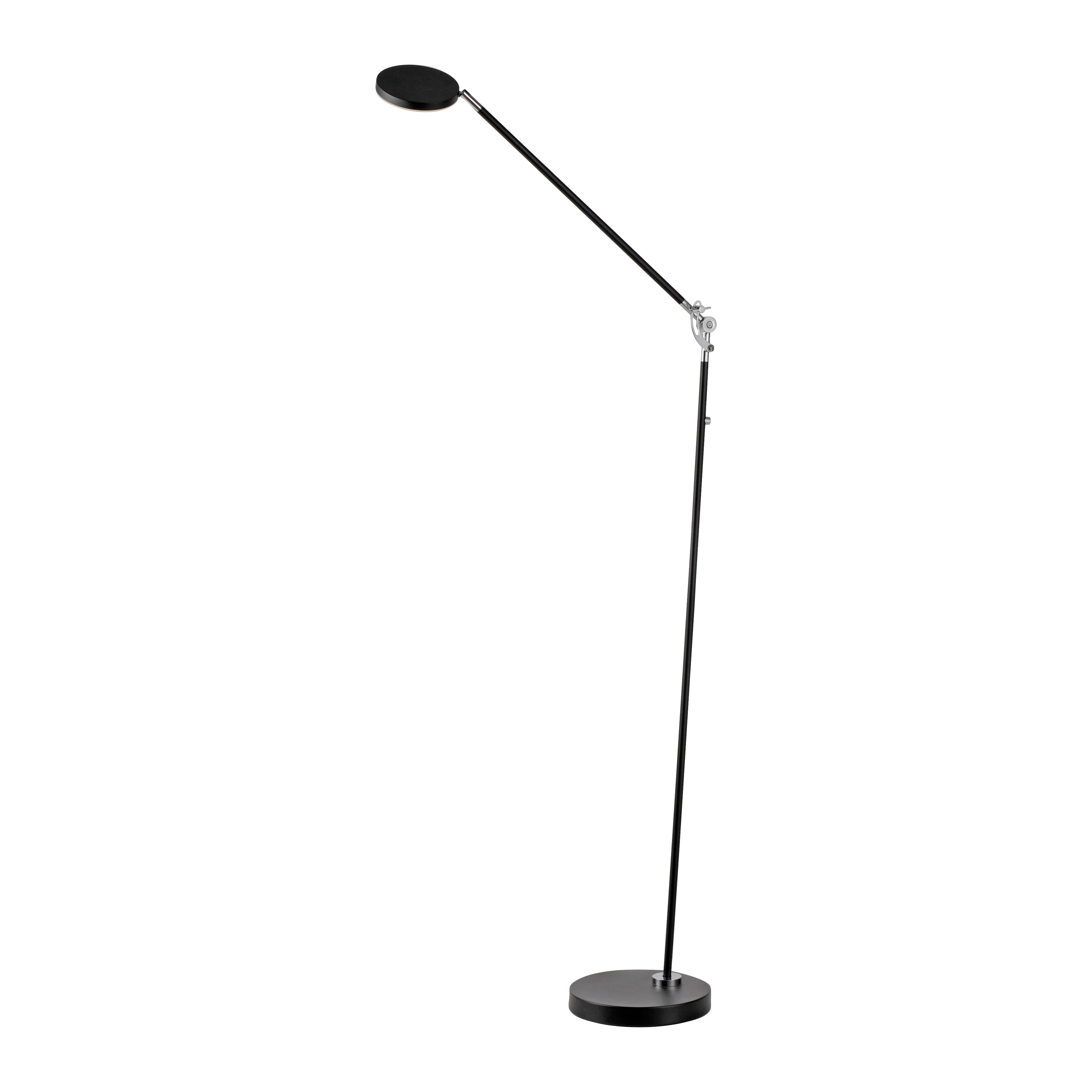 LeGer Home by Lena Gercke LED Stehlampe LED Akku-Stehleuchte SENNIA, Dimmfunktion, LED fest integriert, Warmweiß, Tastdimmer, Memoryfunktion, Aufladbar, dreh- und schwenkbar