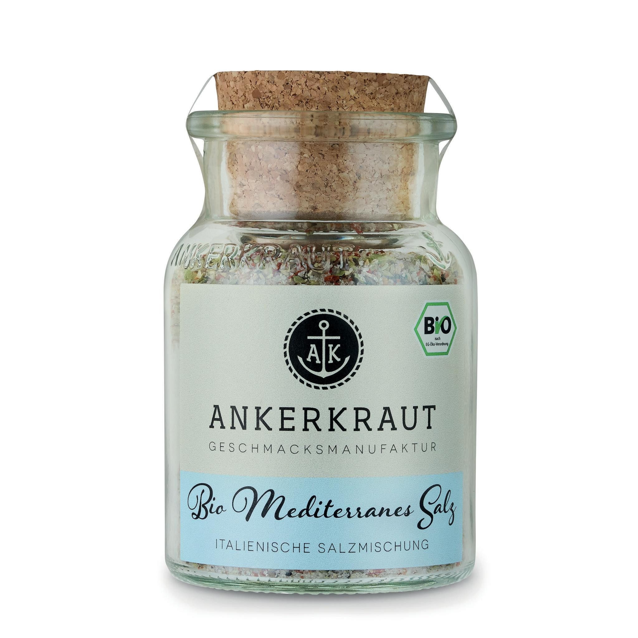 Ankerkraut Gewürz Bio Mediterrane Gewürz-Box, Ankerkraut Bio Mediterrane Gewürz-Box - Gewürzmischung Sichtfenster