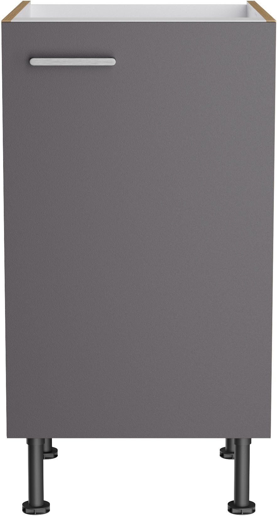 KOCHSTATION Spülenschrank KS-Lucy Breite 45 cm, mit 1 Tür, höhenverstellbare Füße, Soft-Close