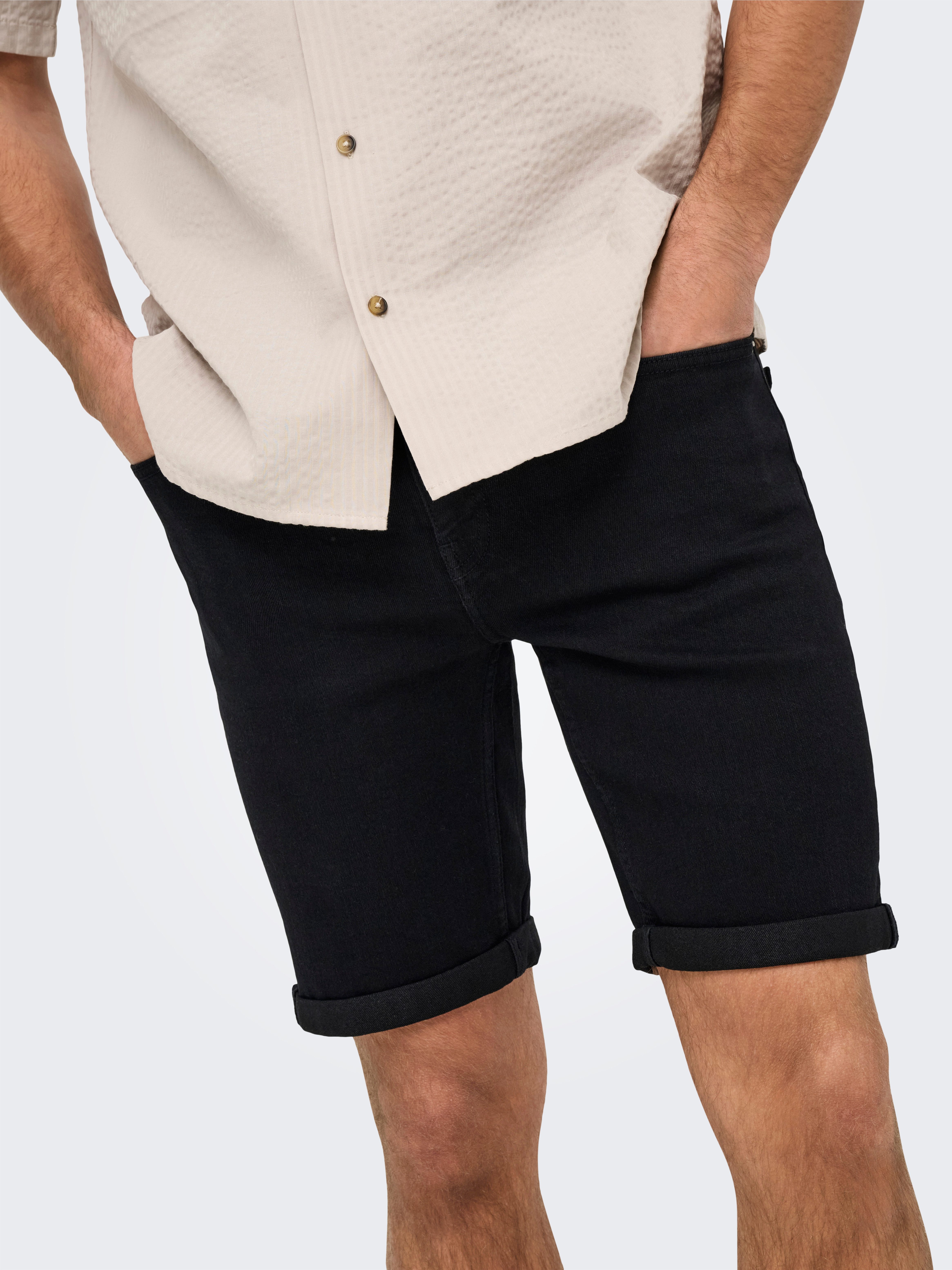 ONLY & SONS Shorts ONSPLY BLKD günstig online kaufen