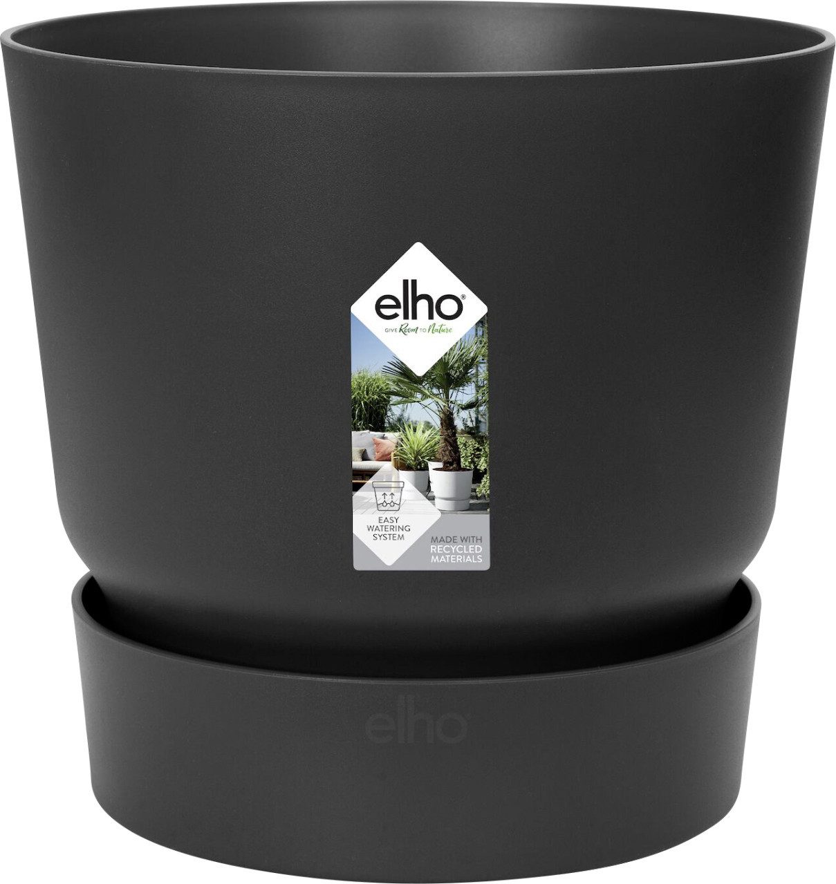 Elho Blumentopf Pflanztopf Greenville Ø 30 x 27,8 cm lebhaft