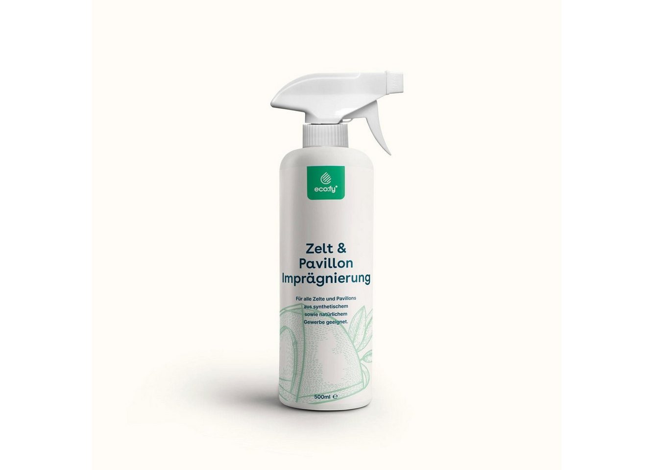 eco:fy Zelt- & Pavillon-Imprägnierung Imprägnierspray (1 St), Starker Schutz vor Wasser, Fett und Schmutz