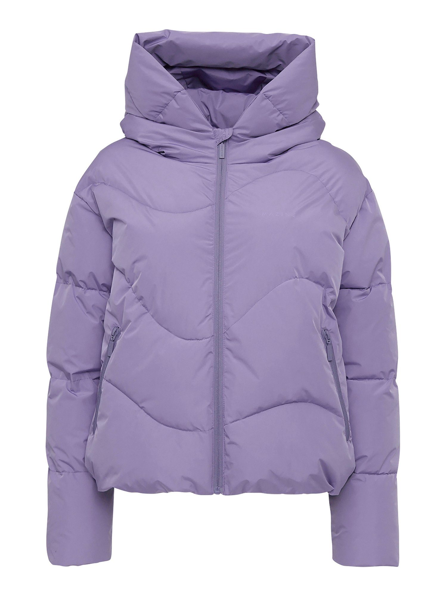 Winterjacke gefüttert warm Jacket purple MAZINE Puffer Dana haze