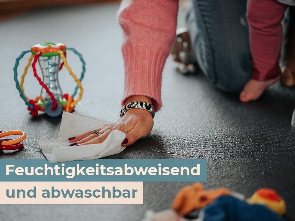 Sanosoft Spielmatte Krabbelmatte rutschfest Sanosoft®, Oeko-Tex 100 - Made in Germany