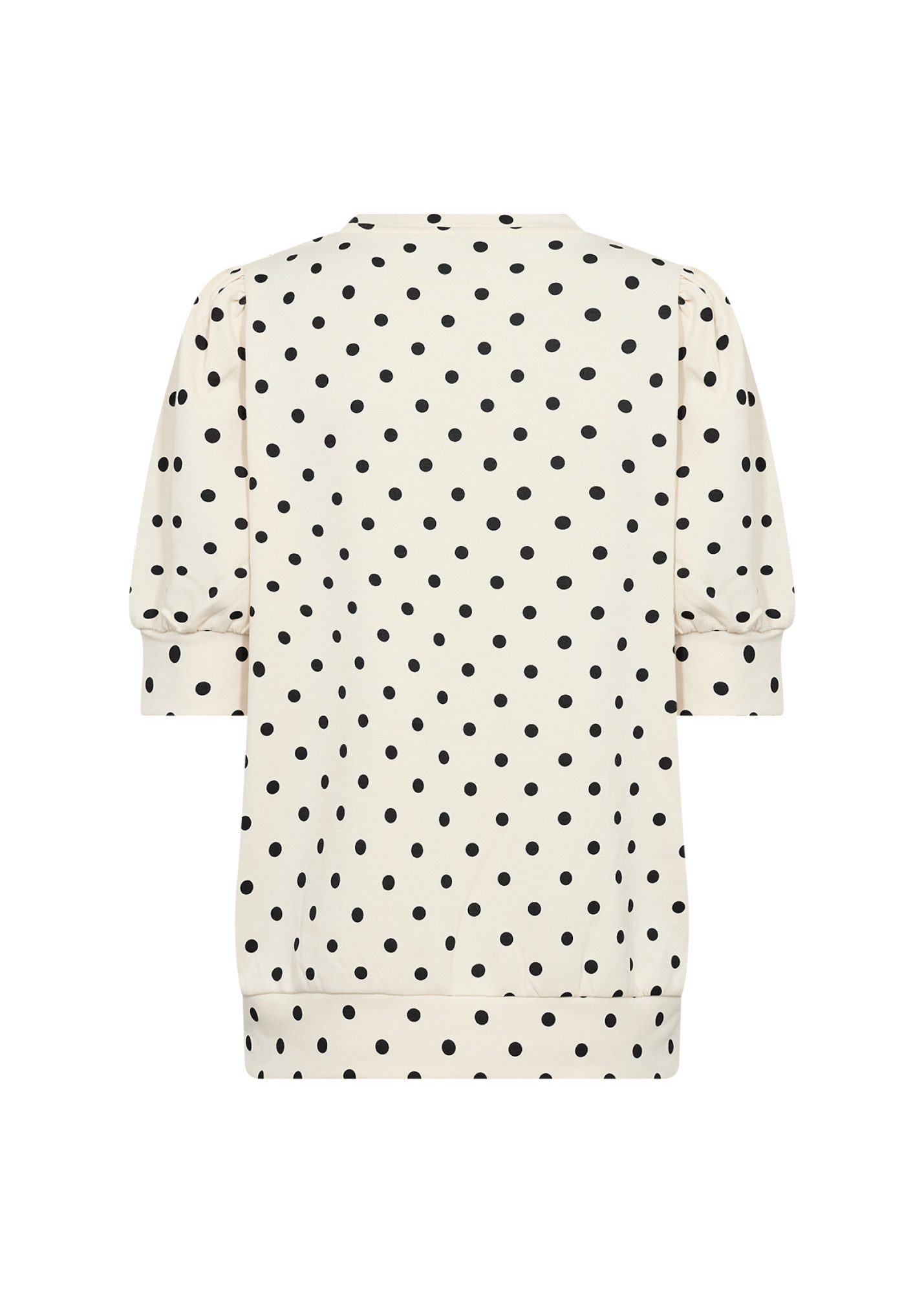 soyaconcept Kurzarmbluse - SC-GODIVA 1 - Bluse Damen mit Tupfenmuster - Shirtbluse