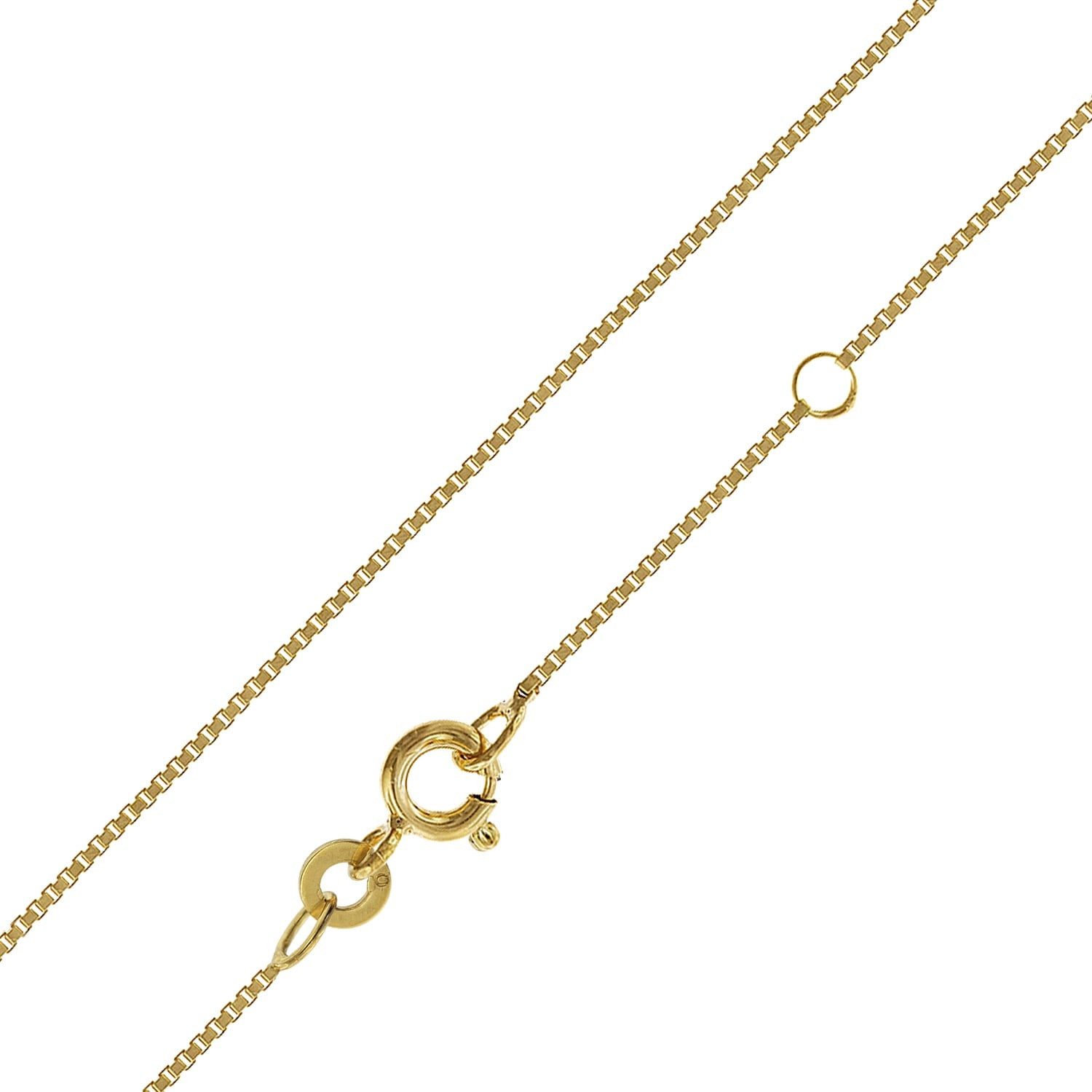 Kette ohne Anhänger Kinder-333 Gold Venezianer Kette 0,7 mm
