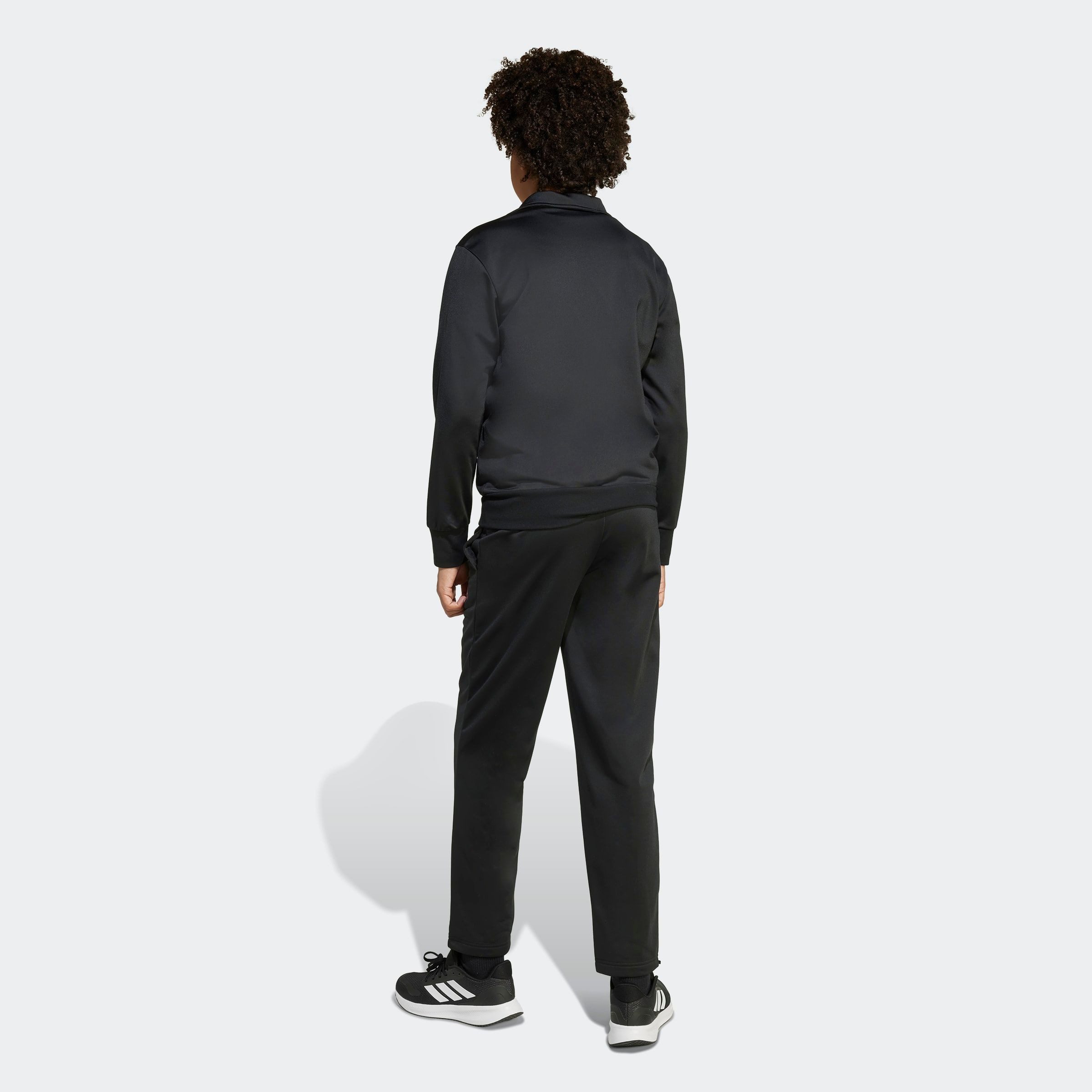 adidas Sportswear Trainingsanzug J CP TR TS (2-tlg), für Kinder und Teens, zweiteiliges Set, mit Stehkragen