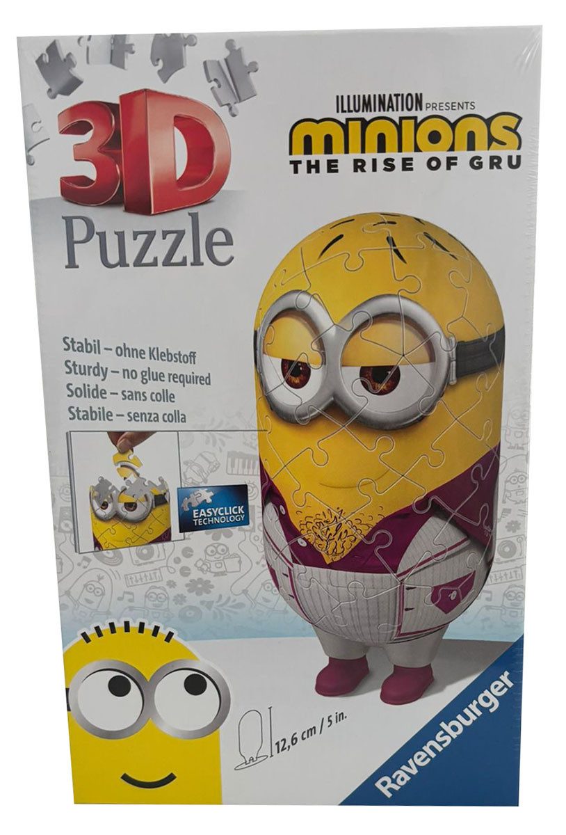 Ravensburger 3D-Puzzle Ravensburger Minions Kevin 3D-Puzzle The Rise of Gru günstig online kaufen
