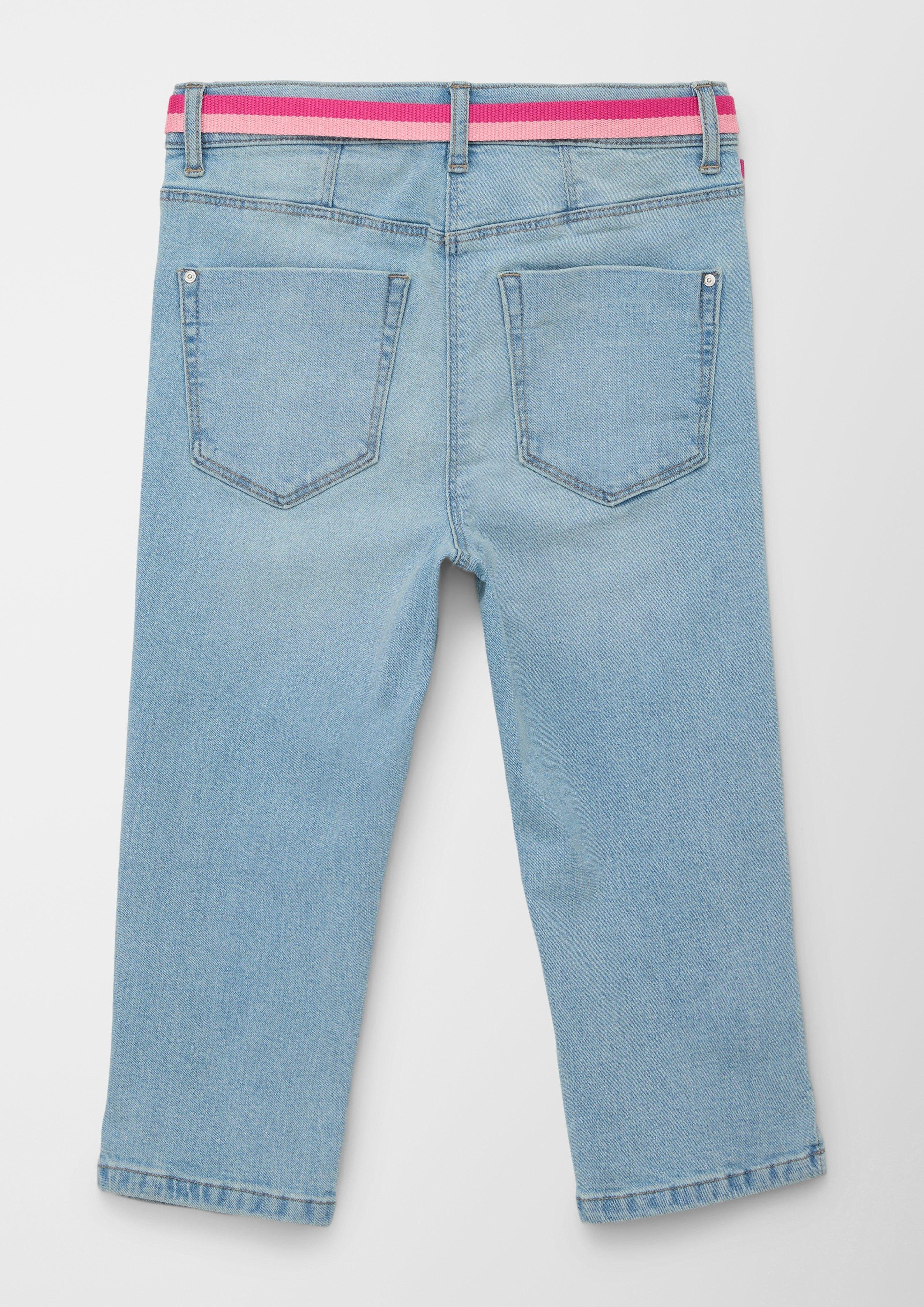 Rise Skinny Waschung / Suri Leg / High Capri-Jeans s.Oliver Skinny Skinny 5-Pocket-Jeans / Fit