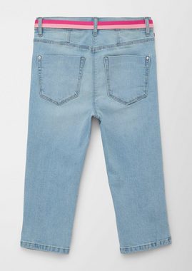 s.Oliver 5-Pocket-Jeans Capri-Jeans Skinny Suri / Skinny Fit / High Rise / Skinny Leg Waschung