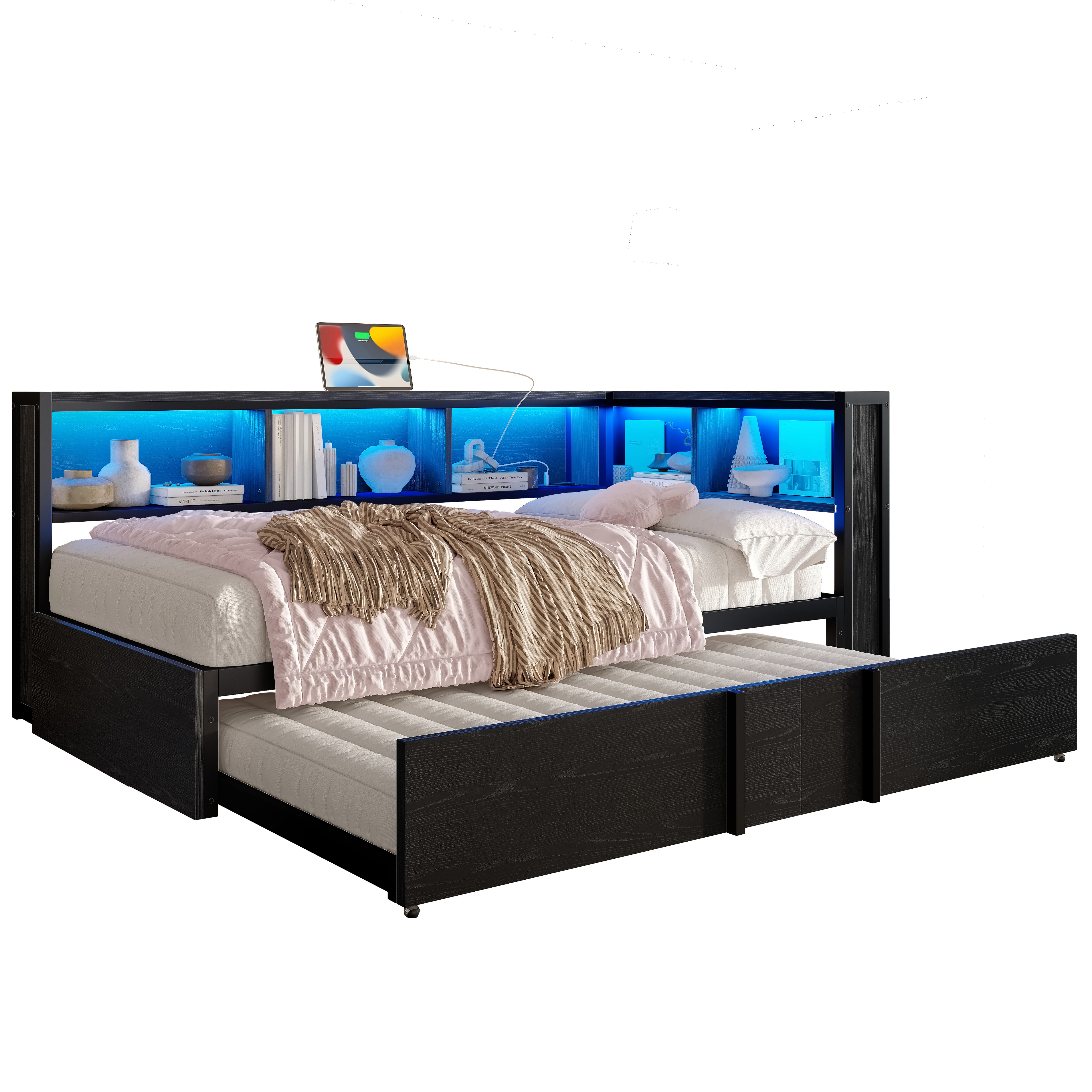 MODFU Daybed für Teenager, Studenten & kleine Wohnungen (Tagesbett Metall m günstig online kaufen