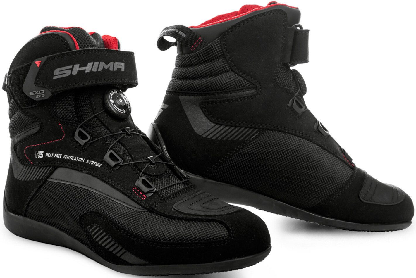 SHIMA Exo Vented Damen Motorrad Schuhe Motorradstiefel Atmungsaktiv belüftet