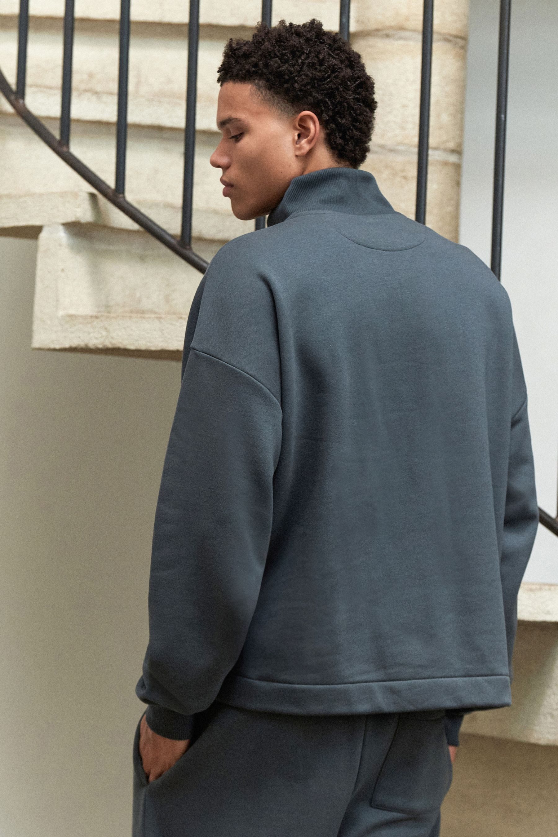 Next Sweater EDIT Troyer-Sweatshirt (1-tlg)