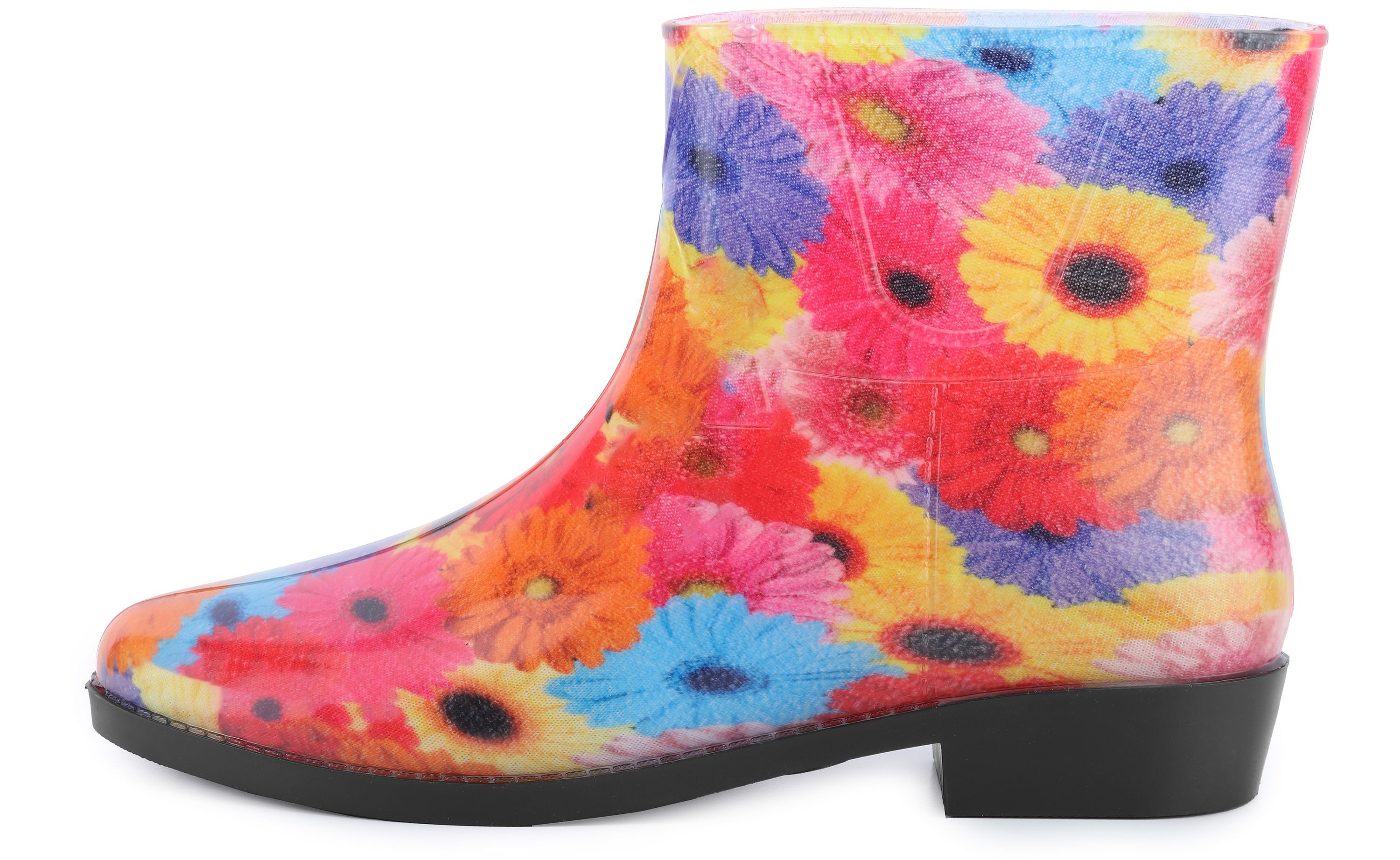Ladeheid Regenstiefelette Damen LAZT201802 Gummistiefel für Frauen kurz und komfortabel