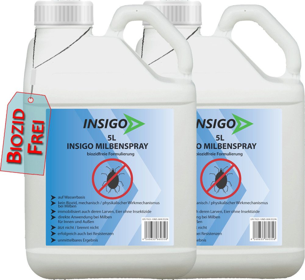 Insektenspray Anti Milben-Spray Milben-Mittel Ungezieferspray