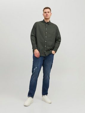 Jack & Jones PlusSize Langarmhemd JJ JJEOXFORD SHIRT L/S