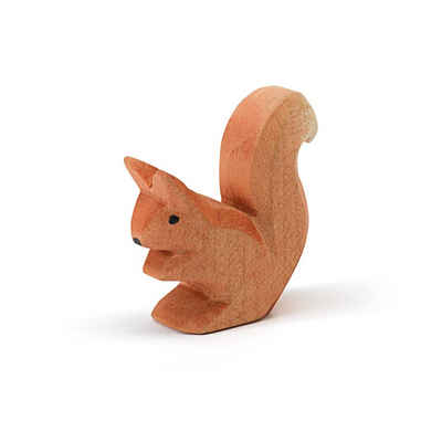 Ostheimer Spielfigur Eichhörnchen sitzend Holztier Spieltier, (Set, 1-tlg., 1), Made in Germany