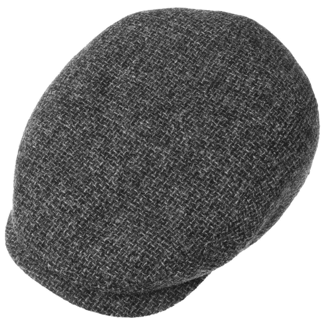 Made Flatcap Schirm, EU in mit Flat Stetson Cap (1-St) the anthrazit