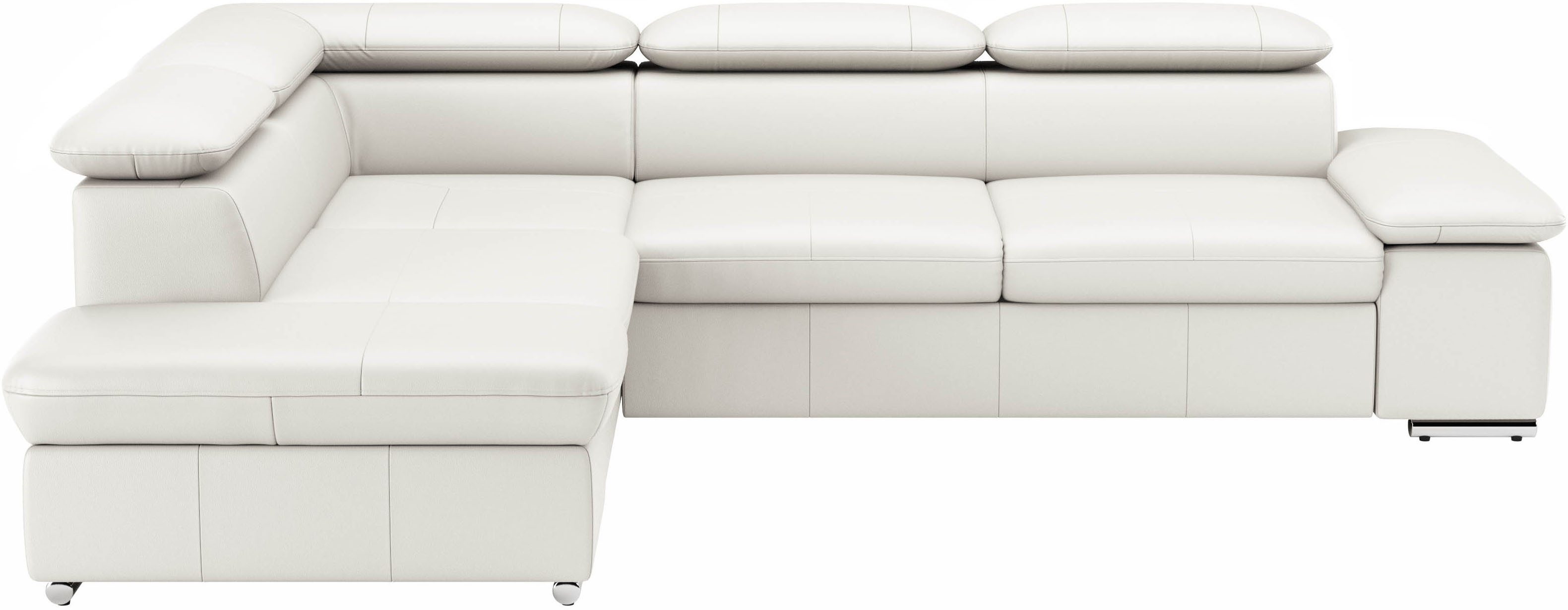 sit&more Ecksofa Valentine L-Form, B: 272 cm, mit Arm- & Kopfteilverstellung, optional mit Bettfunktion