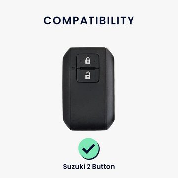 kwmobile Schlüsseltasche Autoschlüssel Hülle für Suzuki (1-tlg), Schlüsselhülle Silikon Cover