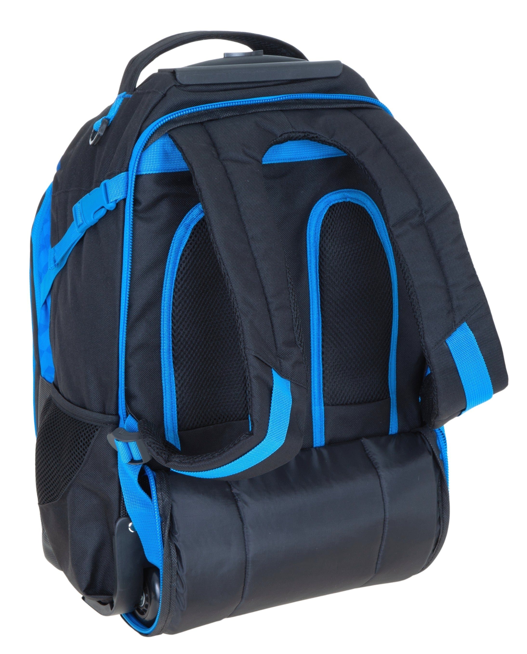 ELEPHANT Schulrucksack Trolley Hero Signature Schultrolley, Rucksacktrolley Schule Rucksack Rollen 3 Fächer Daypack Trolly – Bild 4 von 5